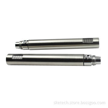 EGO-VV battery, Adjustable voltage 3.3-4.2V, 650/900/1100mAh capacity, LED display